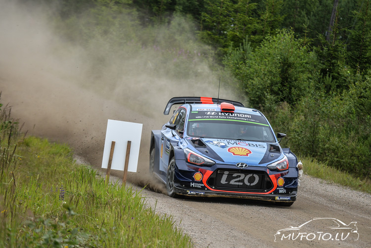 WRC Neste Rally Finland 2. diena