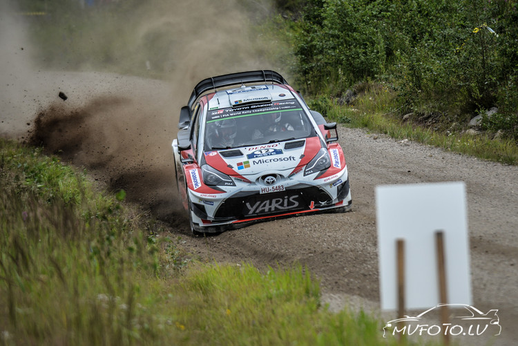 WRC Neste Rally Finland 2. diena