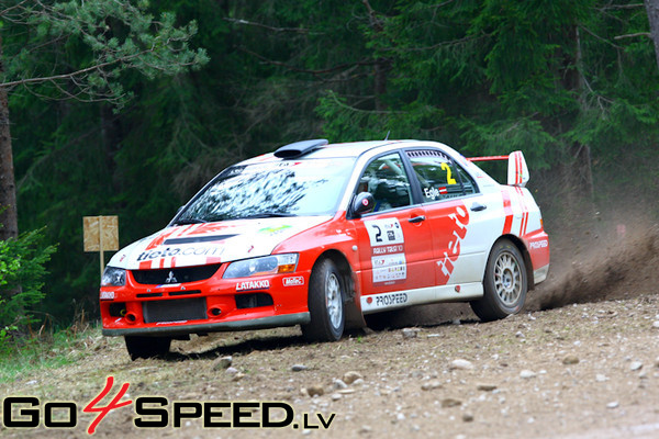 Rallijs BTA Rally Talsi 2010 (1.diena)