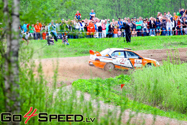 Rallijs BTA Rally Talsi 2010 (1.diena)