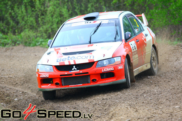 Rallijs BTA Rally Talsi 2010 (1.diena)