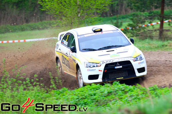 Rallijs BTA Rally Talsi 2010 (1.diena)