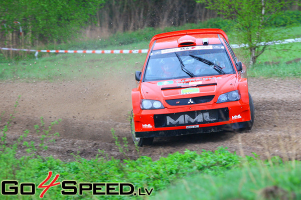 Rallijs BTA Rally Talsi 2010 (1.diena)