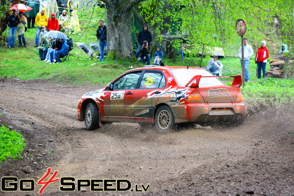 Rallijs BTA Rally Talsi 2010 (1.diena)