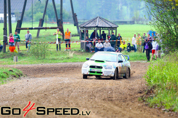 Rallijs BTA Rally Talsi 2010 (1.diena)