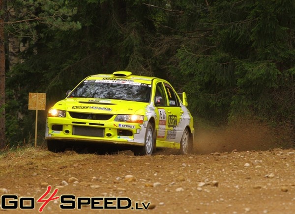 Rallijs BTA Rally Talsi 2010 (1.diena)