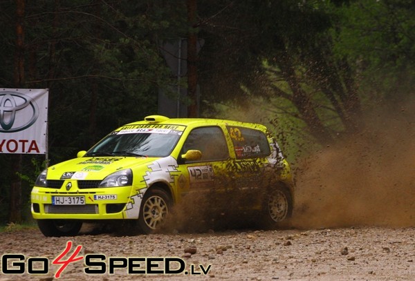 Rallijs BTA Rally Talsi 2010 (1.diena)