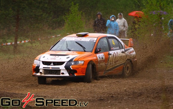 Rallijs BTA Rally Talsi 2010 (1.diena)