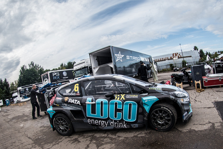 Komandas ierodas uz 'Neste World RX of Latvia'