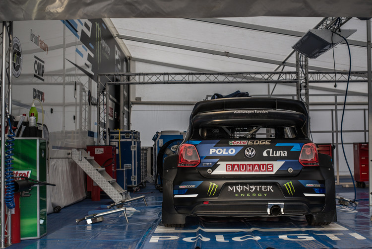 Komandas ierodas uz 'Neste World RX of Latvia'