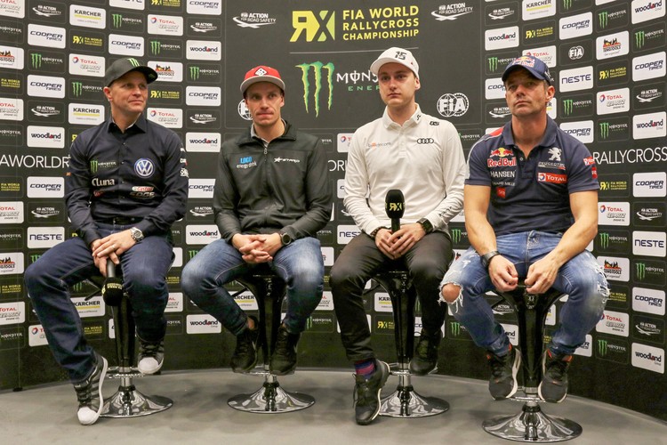 'Neste World RX of Latvia' preses konference