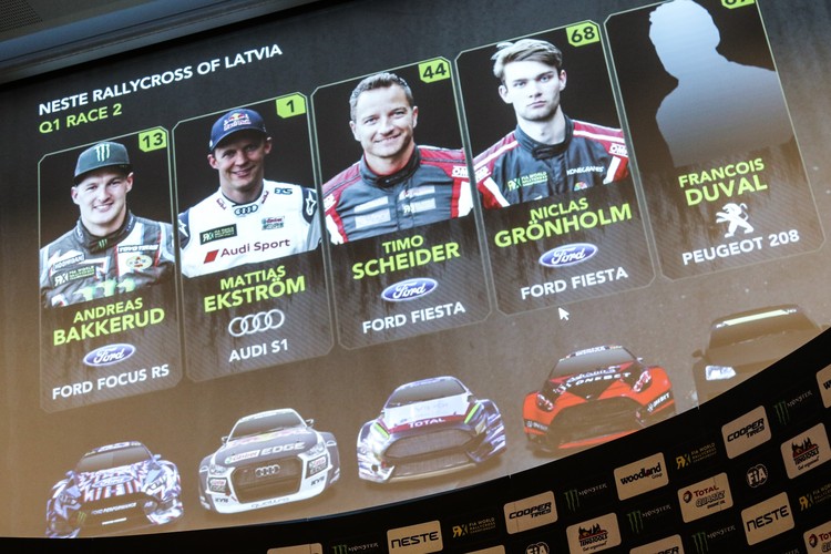 'Neste World RX of Latvia' preses konference