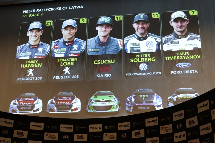 'Neste World RX of Latvia' preses konference