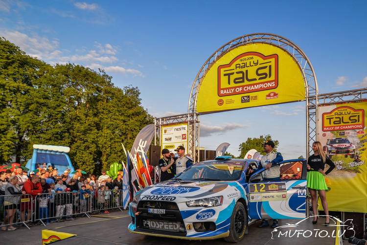 Rally Talsi 2018 atklāšana 