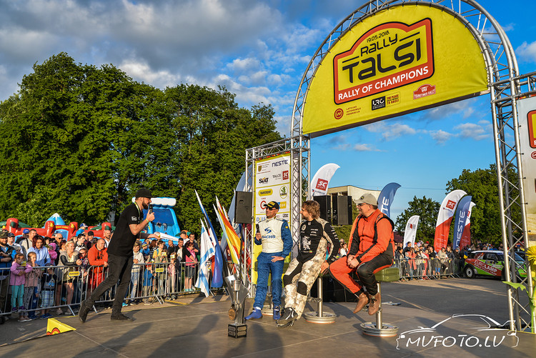 Rally Talsi 2018 atklāšana 
