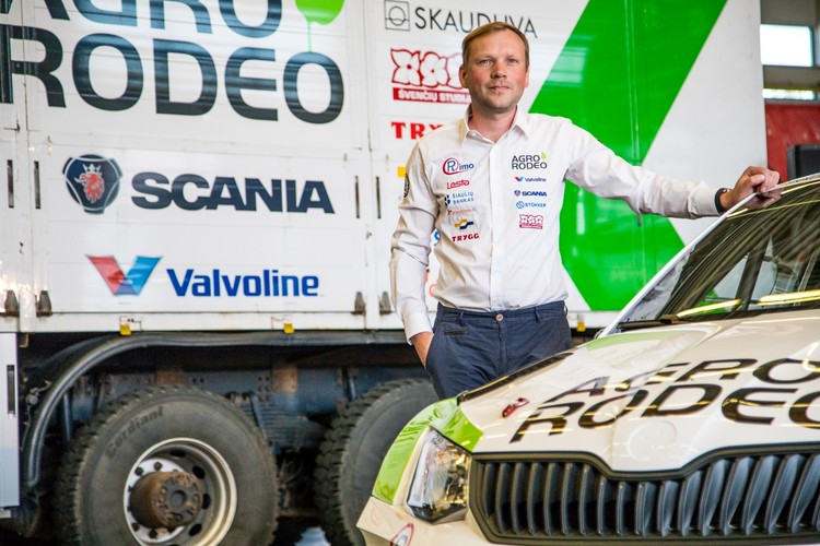 Žala un Mālnieks prezentē 'Škoda Fabia R5'