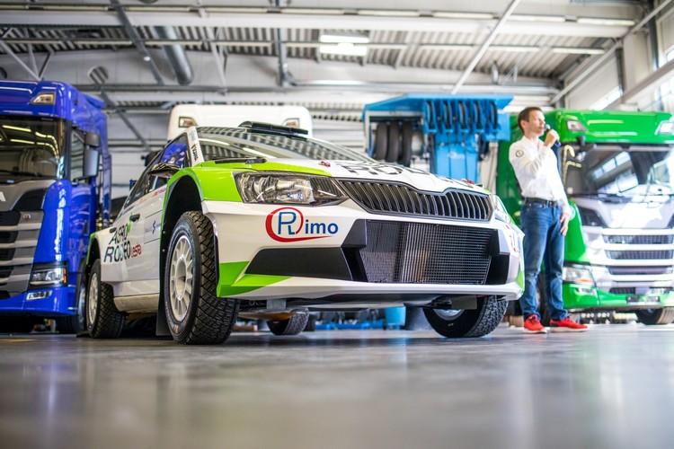 Žala un Mālnieks prezentē 'Škoda Fabia R5'