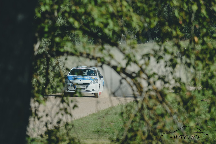 Tramplīniem bagātā Rally Estonia 1. diena