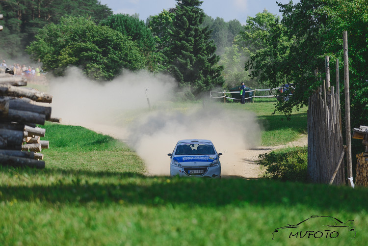 Tramplīniem bagātā Rally Estonia 1. diena