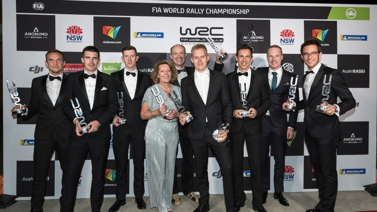 'WRC Gala' balvu pasniegšanas ceremonija