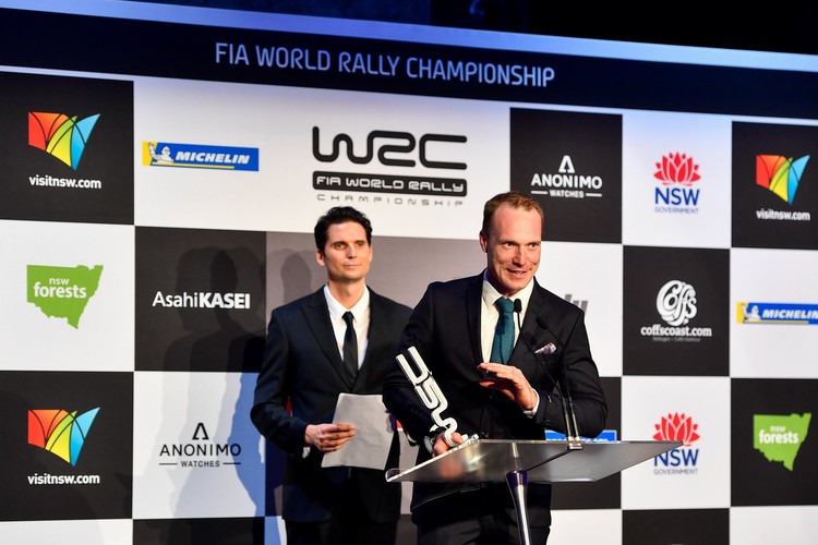 'WRC Gala' balvu pasniegšanas ceremonija