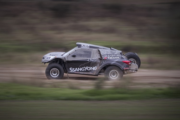 'SsangYong' rūpnīcas komanda Dakaras rallijā startēs ar jaunu auto