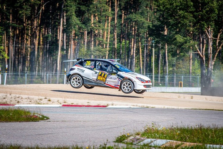 Rallijkrosa testi Biķerniekos