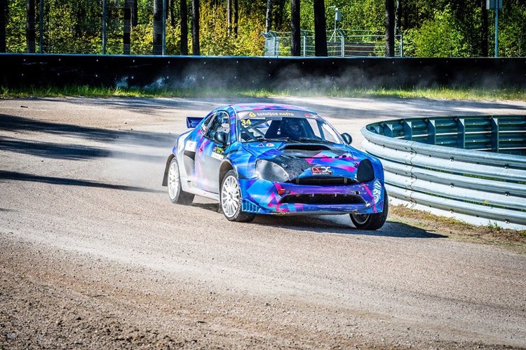 Rallijkrosa testi Biķerniekos