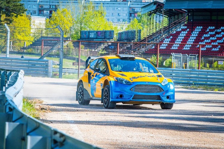 Rallijkrosa testi Biķerniekos