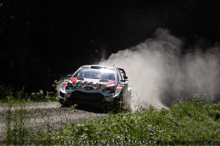 Rovanpera testē 'Toyota Yaris WRC'