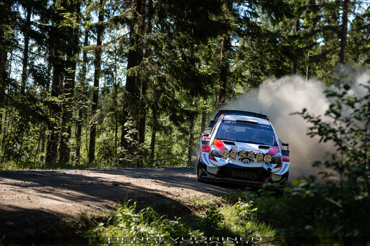 Rovanpera testē 'Toyota Yaris WRC'