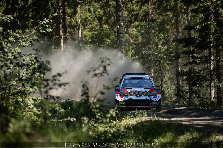 Rovanpera testē 'Toyota Yaris WRC'