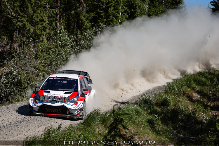 Rovanpera testē 'Toyota Yaris WRC'