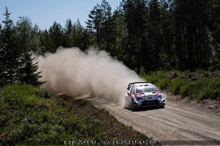 Rovanpera testē 'Toyota Yaris WRC'