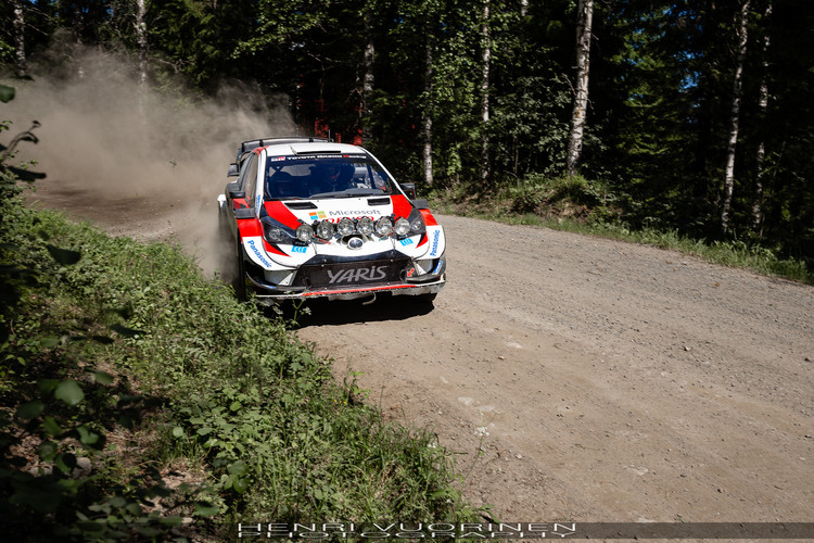 Rovanpera testē 'Toyota Yaris WRC'