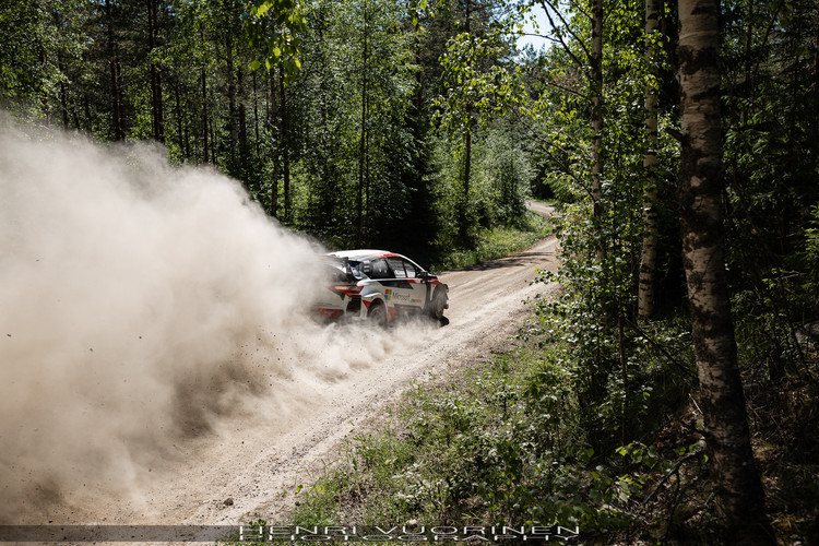 Rovanpera testē 'Toyota Yaris WRC'