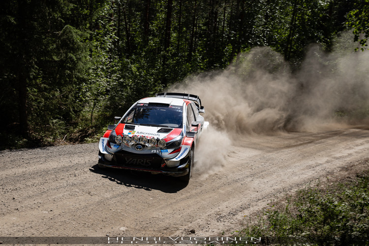 Rovanpera testē 'Toyota Yaris WRC'