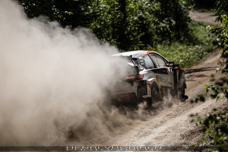 Rovanpera testē 'Toyota Yaris WRC'