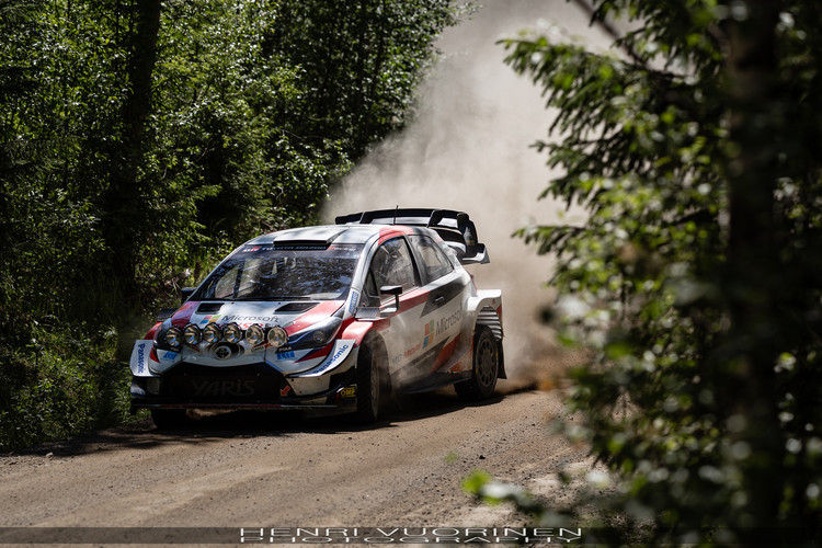 Rovanpera testē 'Toyota Yaris WRC'