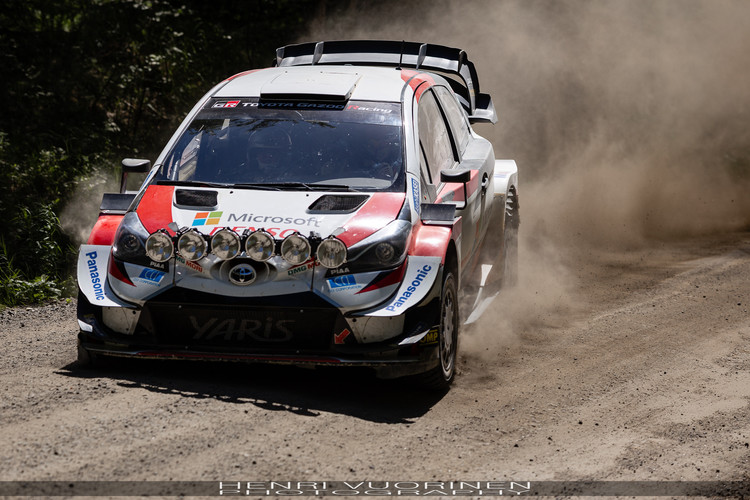 Rovanpera testē 'Toyota Yaris WRC'