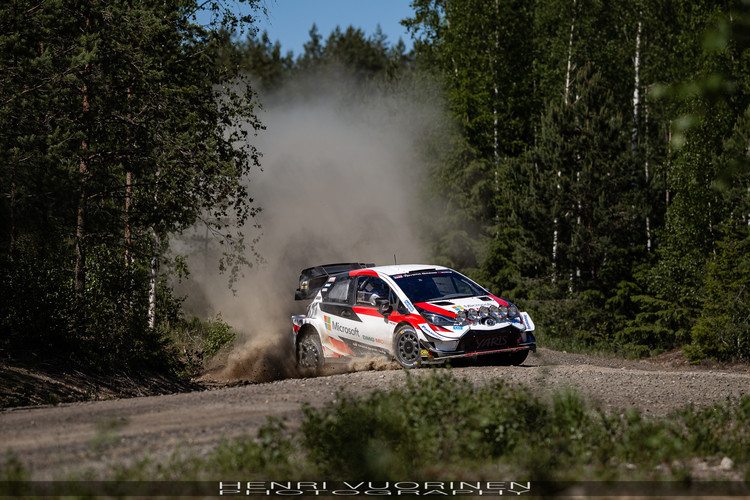 Rovanpera testē 'Toyota Yaris WRC'