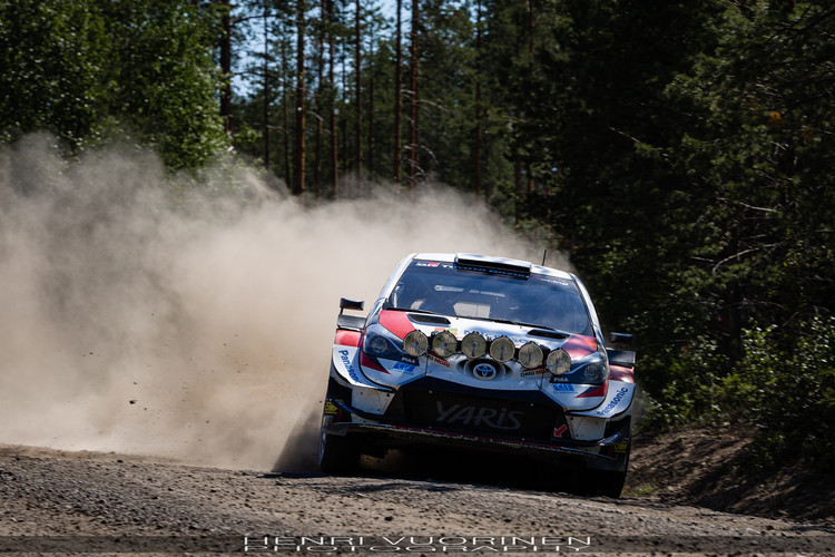 Rovanpera testē 'Toyota Yaris WRC'