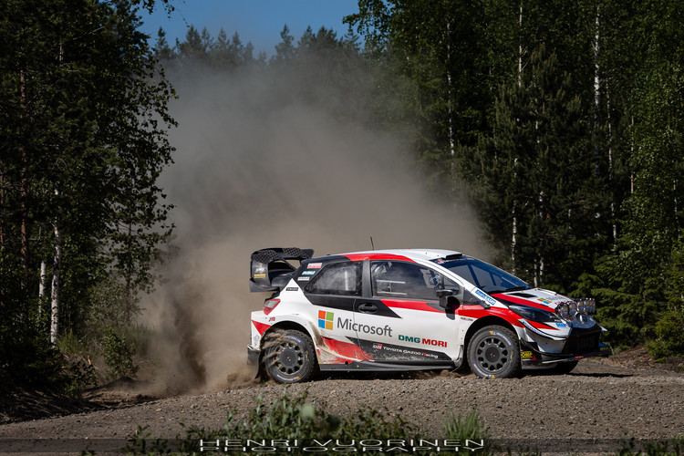 Rovanpera testē 'Toyota Yaris WRC'