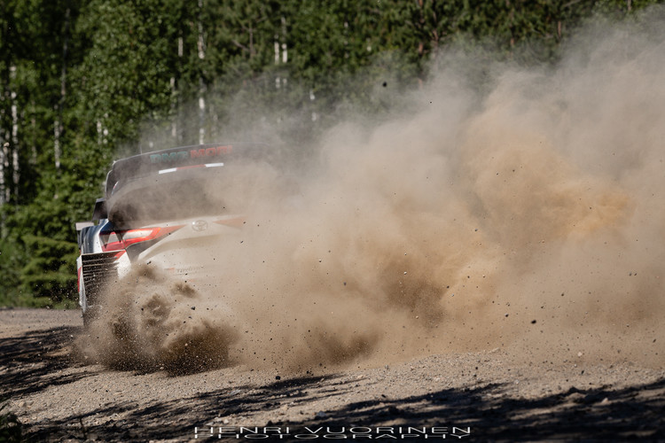 Rovanpera testē 'Toyota Yaris WRC'