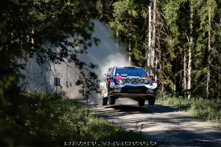 Rovanpera testē 'Toyota Yaris WRC'