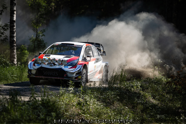 Rovanpera testē 'Toyota Yaris WRC'