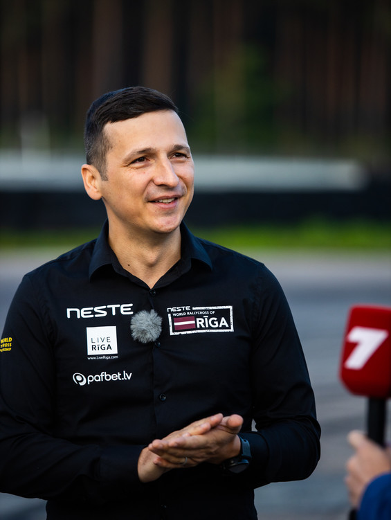 Sportisti, organizatori un komandas gatavojas 'Neste World RX of Rīga' 