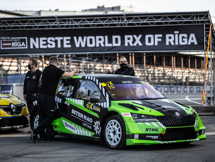 Sportisti, organizatori un komandas gatavojas 'Neste World RX of Rīga' 