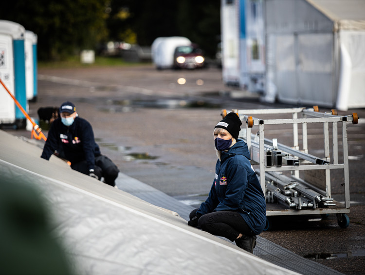 Sportisti, organizatori un komandas gatavojas 'Neste World RX of Rīga' 