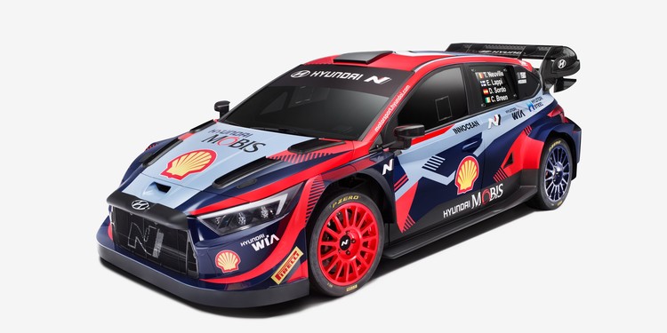 WRC komandas atrāda rallija mašīnu jaunos dizainus